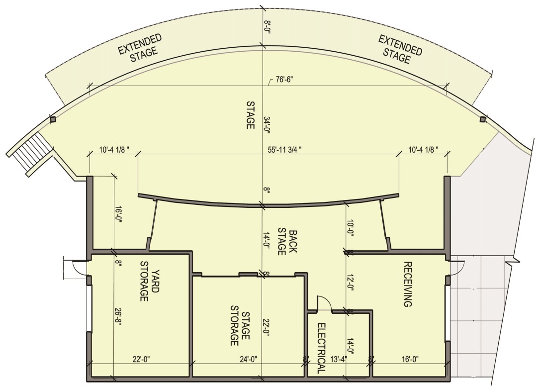 Band stage plan template